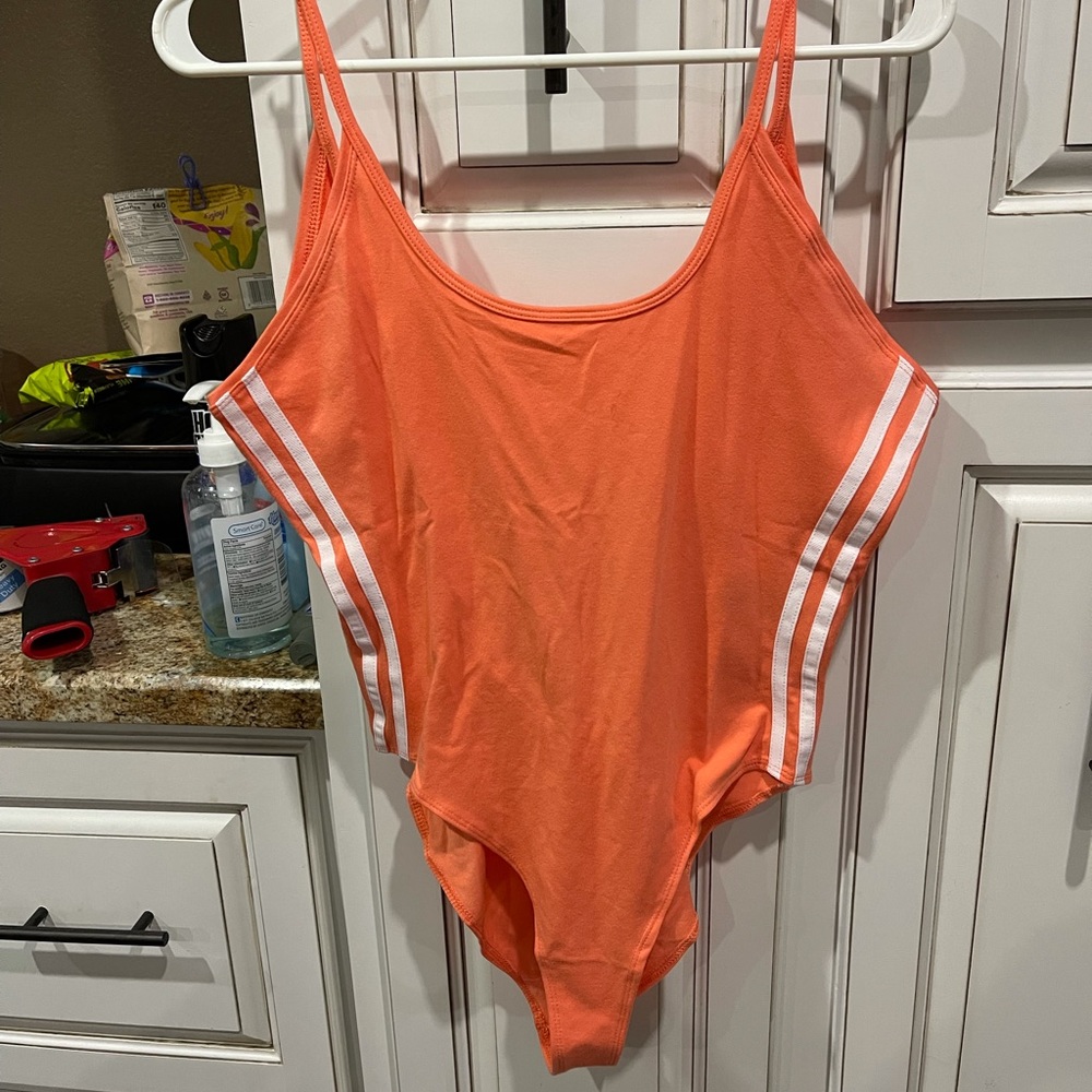 Adidas new bodysuit size large with tag